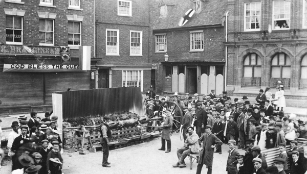 Jubilee celebrations in the Market Square 1897